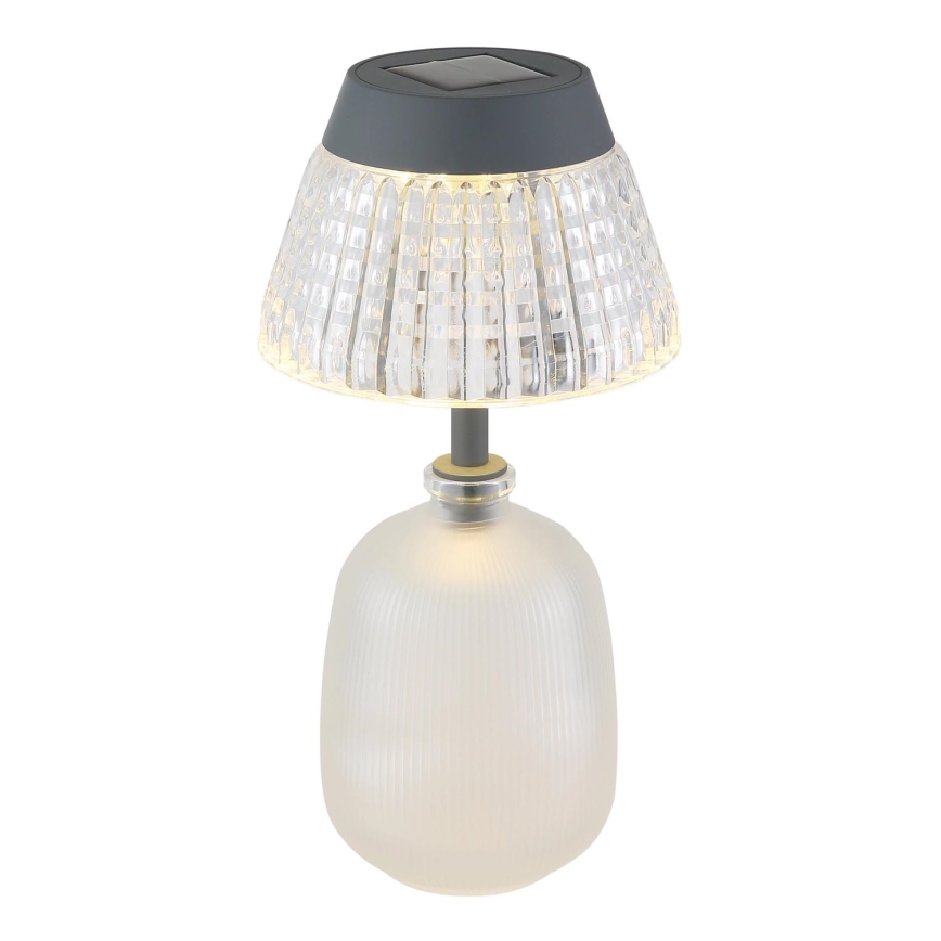 Globo - Lámpara solar LED 10xLED/0,06W/3V IP44 400 mAh