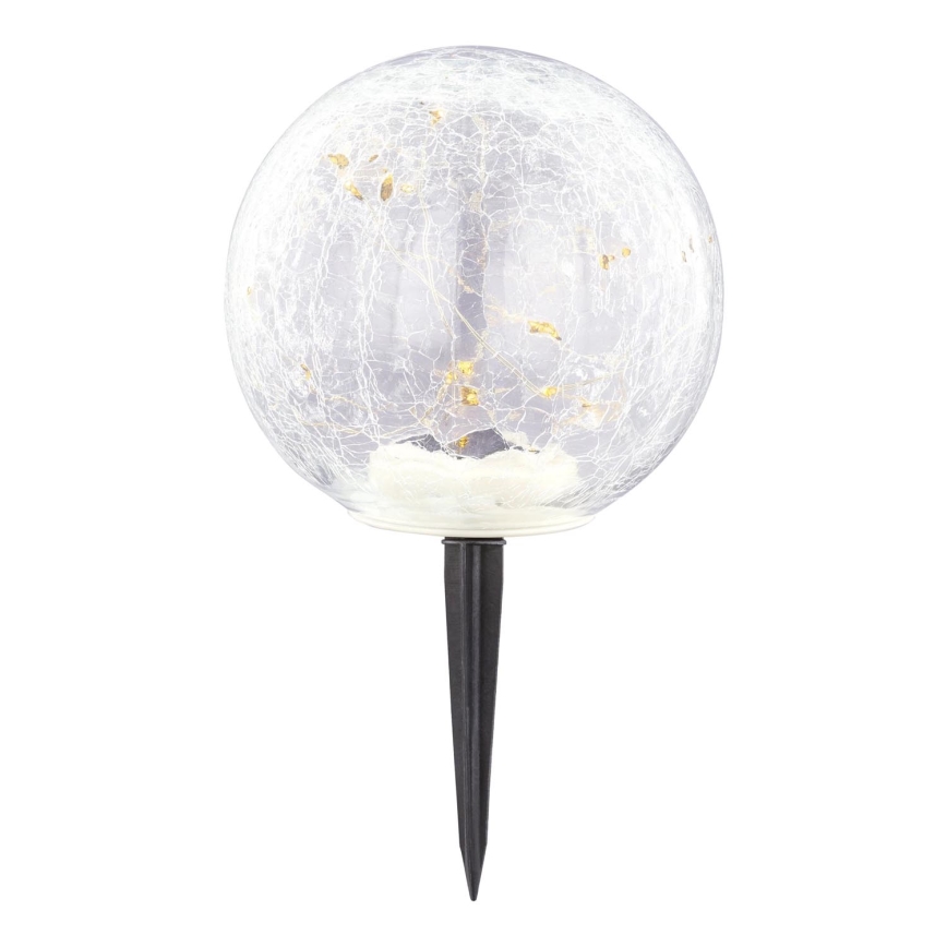 Globo - Lámpara solar LED 15xLED/0,06W/3,2V diá. 15 cm IP44 300 mAh