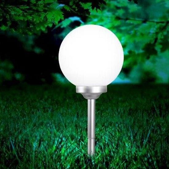 Globo - Lámpara solar LED 2xLED/0,06W/1,2V IP44 600 mAh