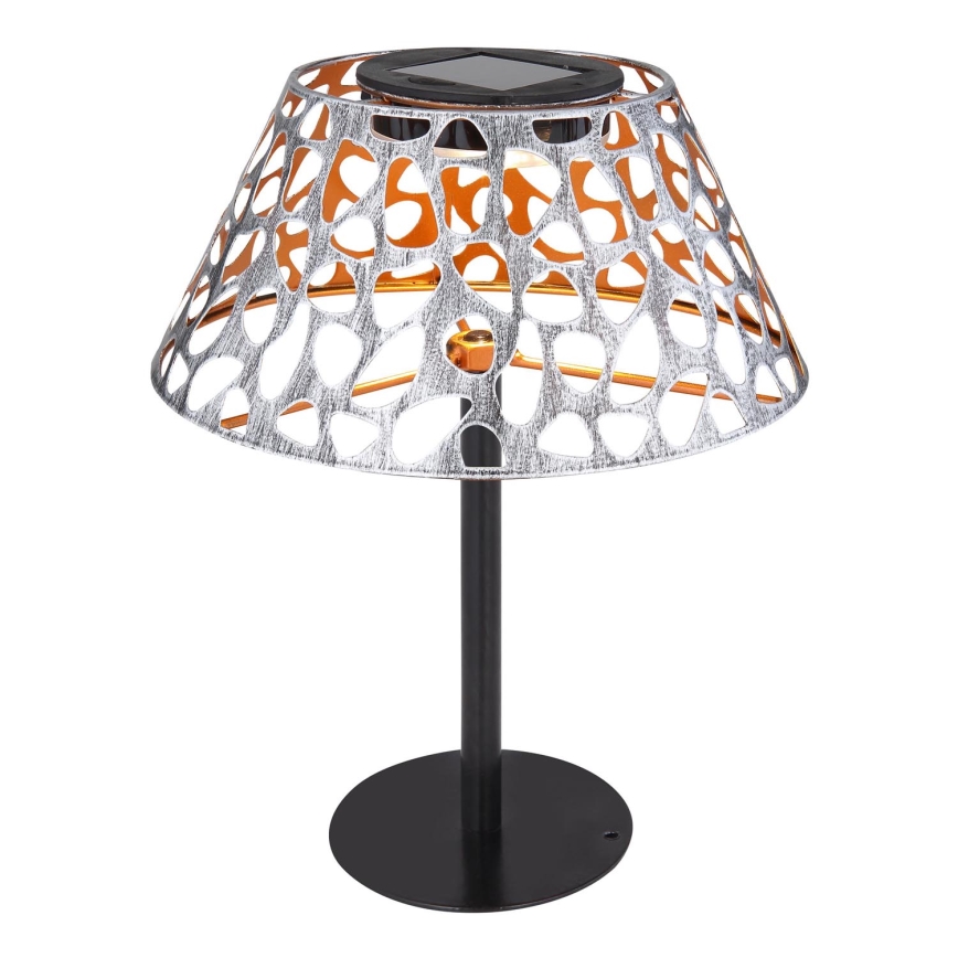 Globo - Lámpara solar LED LED/0,06W/3V 3000K IP44 300 mAh