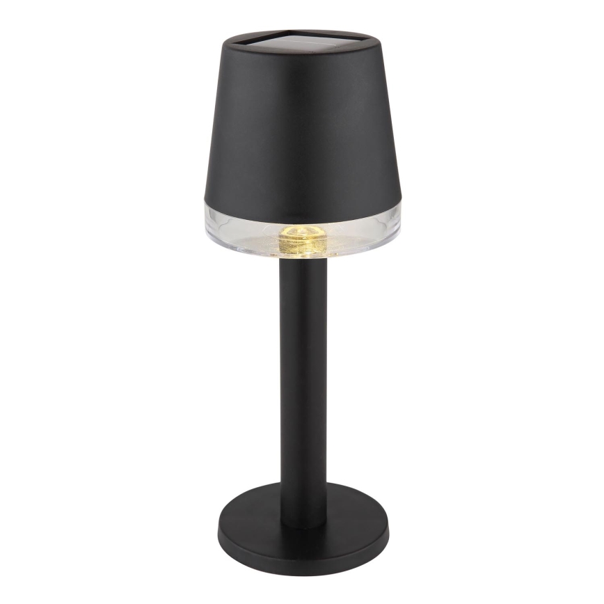 Globo - Lámpara solar LED LED/0,5W/3,2V 3000K IP44 negro