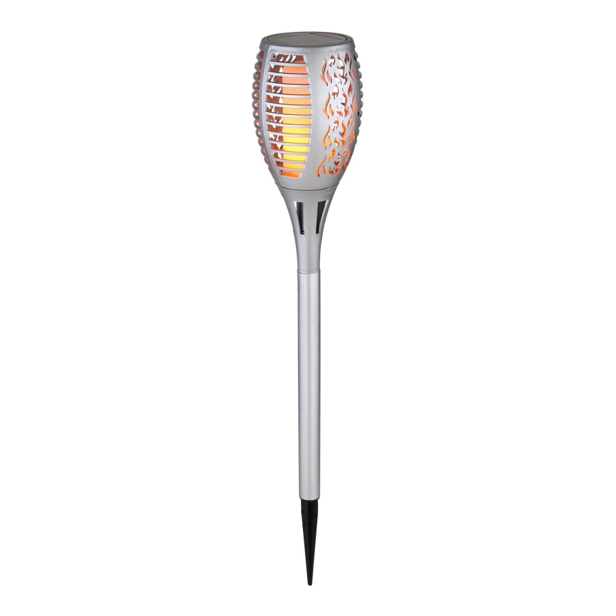 Globo - Lámpara solar LED LED/3,6W/3V 1800K IP44 cromo brillante