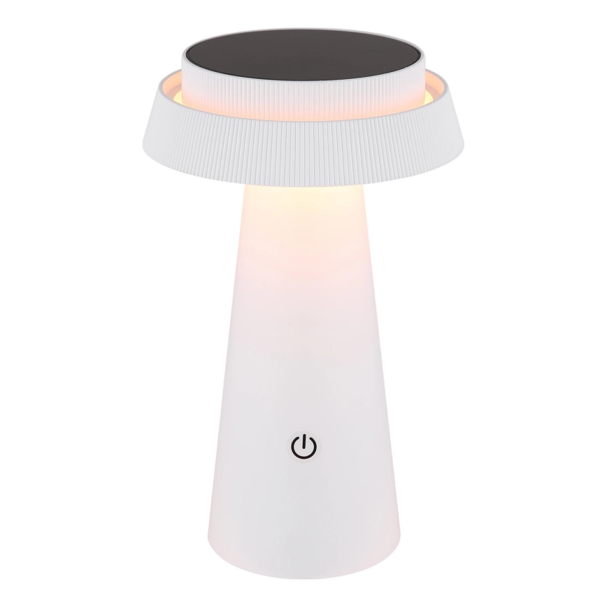 Globo - Lámpara solar táctil LED regulable LED/4W/3,7W IP54 blanco