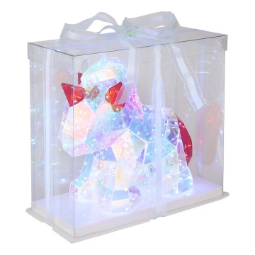 Globo - LED Decoración de mesa LED/3W/5V USB unicornio