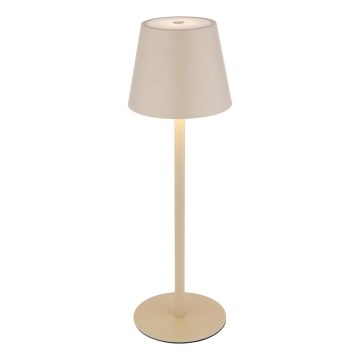 Globo - LED Lámpara de mesa exterior recargable, táctil y regulable LED/3W/5V 3000/4000/5000K IP54 1800 mAh
