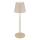 Globo - LED Lámpara de mesa exterior recargable, táctil y regulable LED/3W/5V 3000/4000/5000K IP54 1800 mAh
