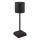 Globo - LED Lámpara de mesa recargable, táctil y regulable LED/1,5W/5V 2200 mAh negra