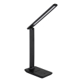 Globo - LED Lámpara de mesa regulable táctil LED/5W/230V 2700/4000/6500K negro
