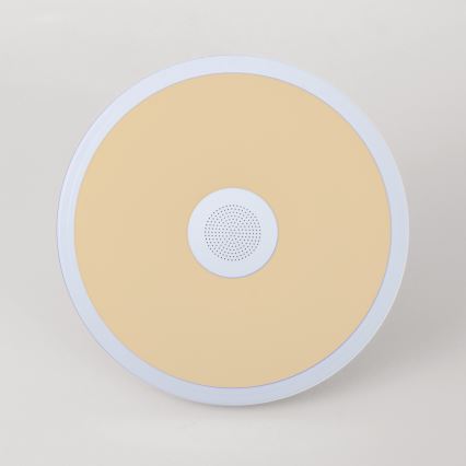 Globo - LED RGBW Lámpara de baño regulable con altavoz LED/18W/230V 3000-6500K IP44 + control remoto