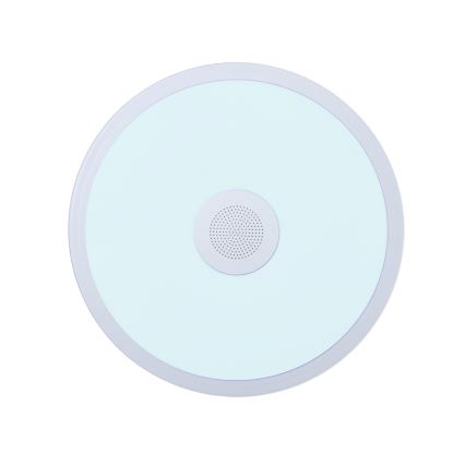 Globo - LED RGBW Lámpara de baño regulable con altavoz LED/18W/230V 3000-6500K IP44 + control remoto