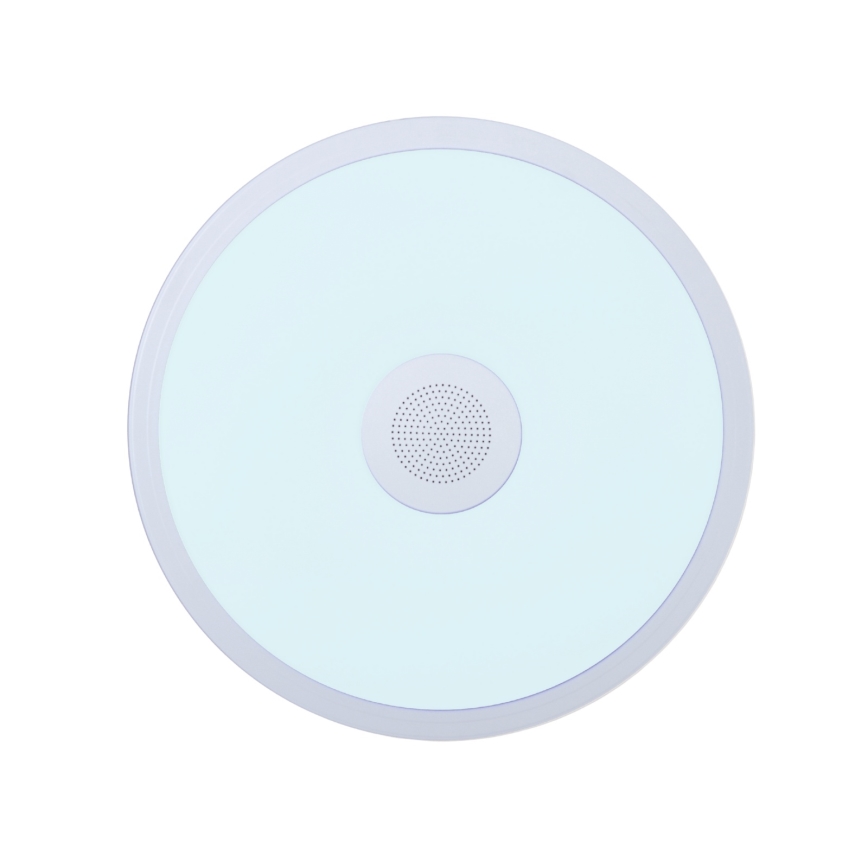 Globo - LED RGBW Lámpara de baño regulable con altavoz LED/18W/230V 3000-6500K IP44 + control remoto