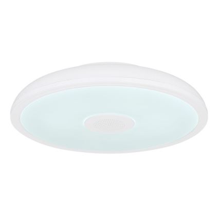 Globo - LED RGBW Lámpara de baño regulable con altavoz LED/18W/230V 3000-6500K IP44 + control remoto