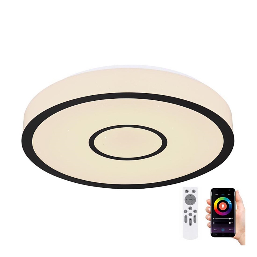 Globo - LED RGB Lámpara de baño regulable LED/30W/230V IP44 Wi-Fi Tuya + mando a distancia