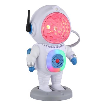 Globo - LED RGB Lámpara de mesa LED/6W/5V astronauta blanco