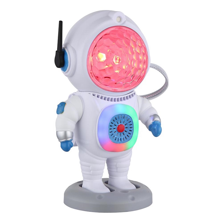 Globo - LED RGB Lámpara de mesa LED/6W/5V astronauta blanco