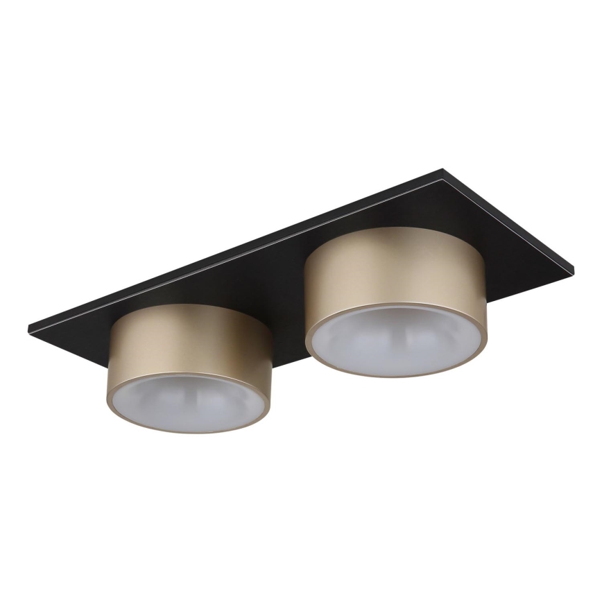 Globo - Luminaria de techo LED/24W/230V 3000K 46x20 cm latón