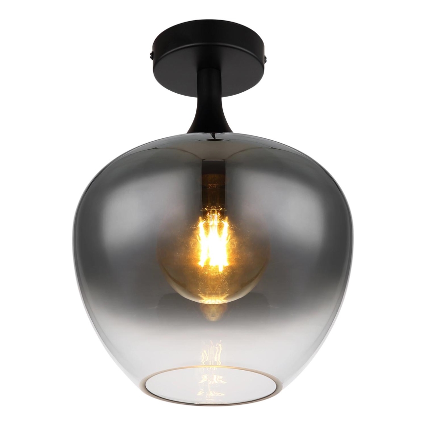 Globo - Plafón 1xE27/40W/230V humo