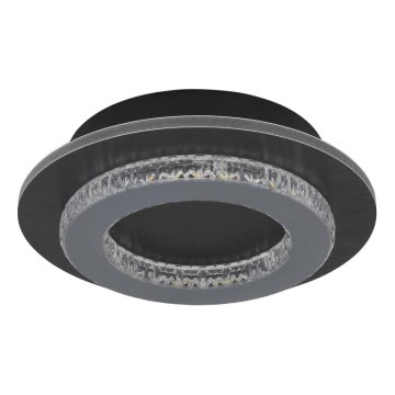Globo - Plafón LED/12W/230V 3000/4000/6500K, diámetro 20 cm, antracita