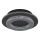 Globo - Plafón LED/12W/230V 3000/4000/6500K, diámetro 20 cm, antracita