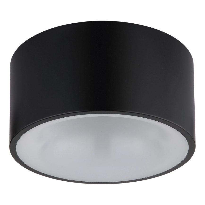Globo - Plafón LED/12W/230V 3000K Ø 15 cm negro
