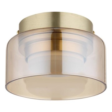 Globo - Plafón LED 1xGX53/6W/230V diá. 13 cm ahumado/marrón
