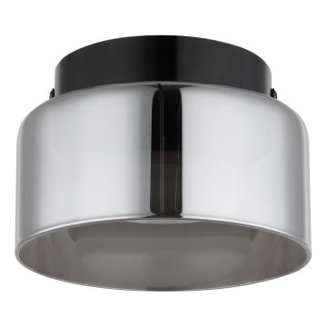 Globo - Plafón LED 1xGX53/6W/230V diá. 13 cm ahumado/negro