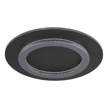 Globo - Plafón LED 24W/230V 3000/4000/6500K Ø 35 cm antracita