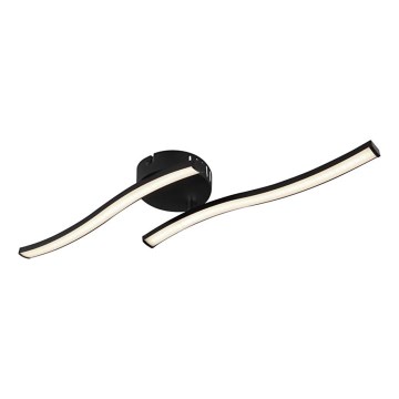Globo - Plafón LED 2xLED/6W/230V negro