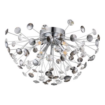 Globo - Plafón LED 4xG9/3,5W/230V diá. 45 cm cromo brillante