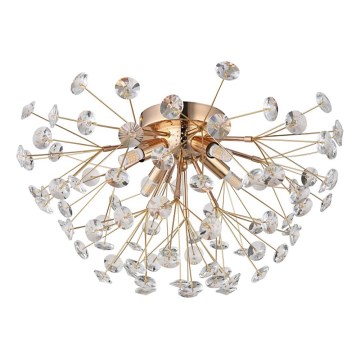 Globo - Plafón LED 4xG9/3,5W/230V diá. 45 cm dorado
