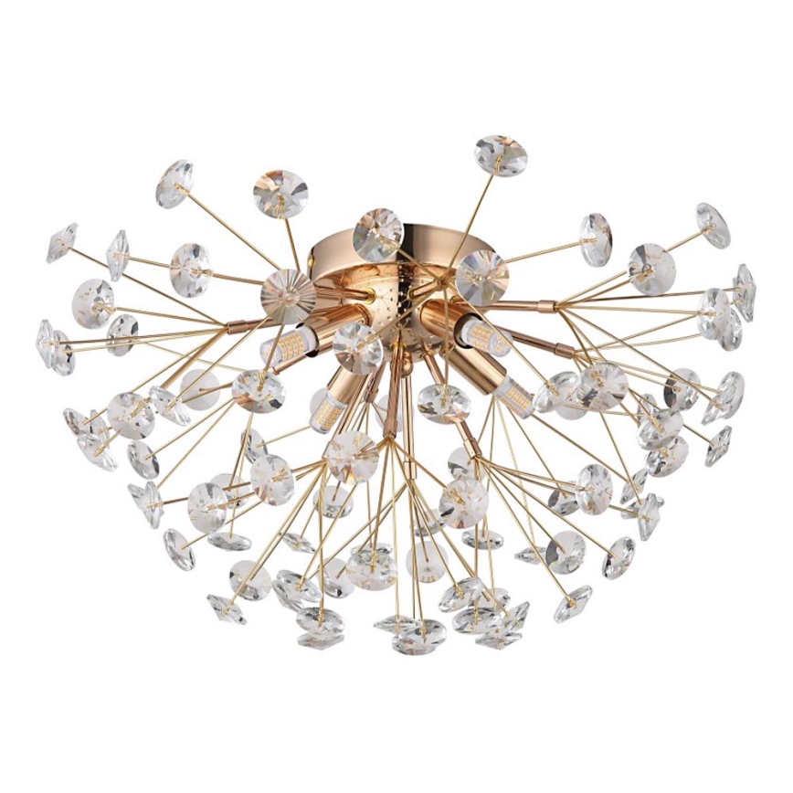 Globo - Plafón LED 4xG9/3,5W/230V diá. 45 cm dorado