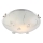 Globo - Plafón LED cristal 1xE27/60W/230V
