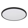 Globo - Plafón LED LED/20W/230V 4000K Ø 30 cm negro