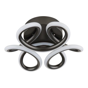 Globo - Plafón LED LED/24W/230V 2700/4000/6000K diá. 26 cm negro