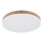 Globo - Plafón LED LED/24W/230V diá. 45 cm marrón