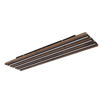 Globo - Plafón LED LED/30W/230V 3000K 80x20 cm madera