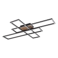 Globo - Plafón LED LED/40W/230V 3000K 60x80 cm negro