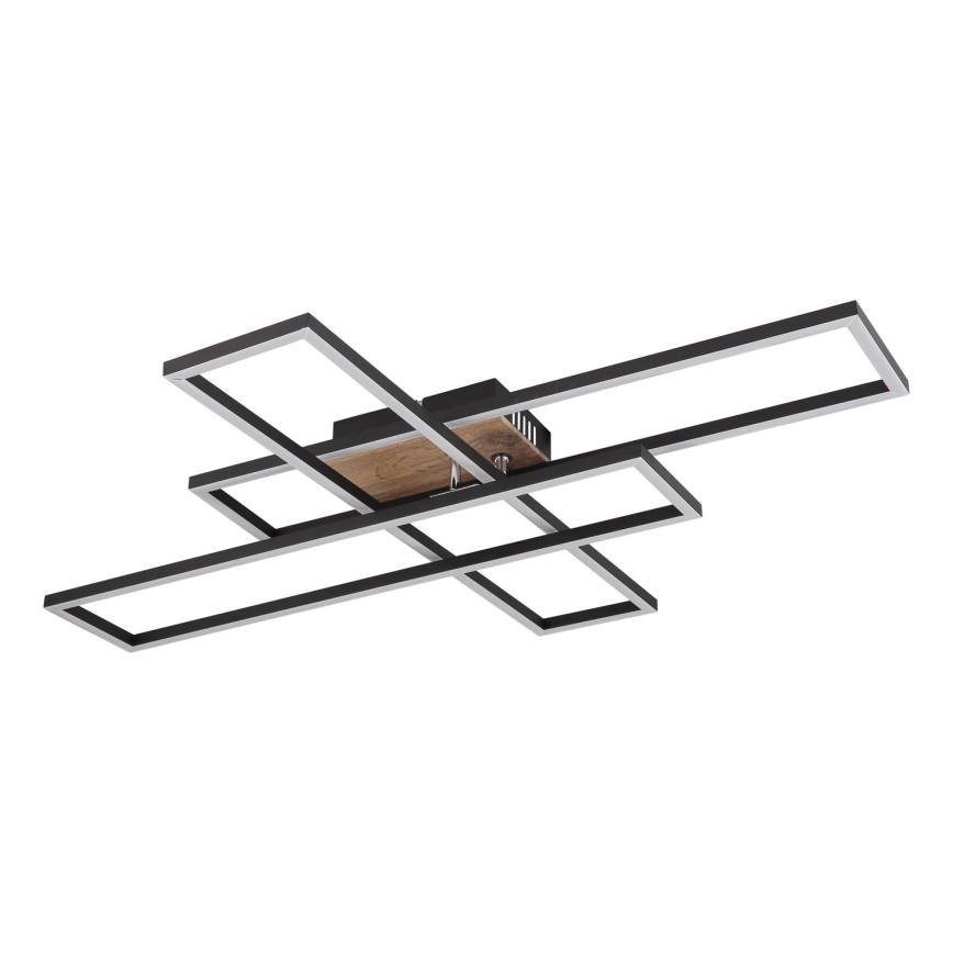 Globo - Plafón LED LED/40W/230V 3000K 60x80 cm negro