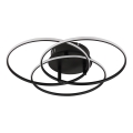 Globo - Plafón LED LED/40W/230V 4000K diá. 45,6 cm negro
