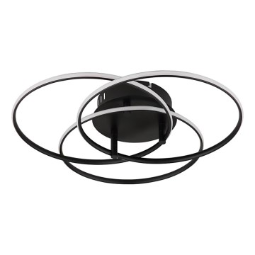 Globo - Plafón LED LED/40W/230V 4000K diá. 45,6 cm negro