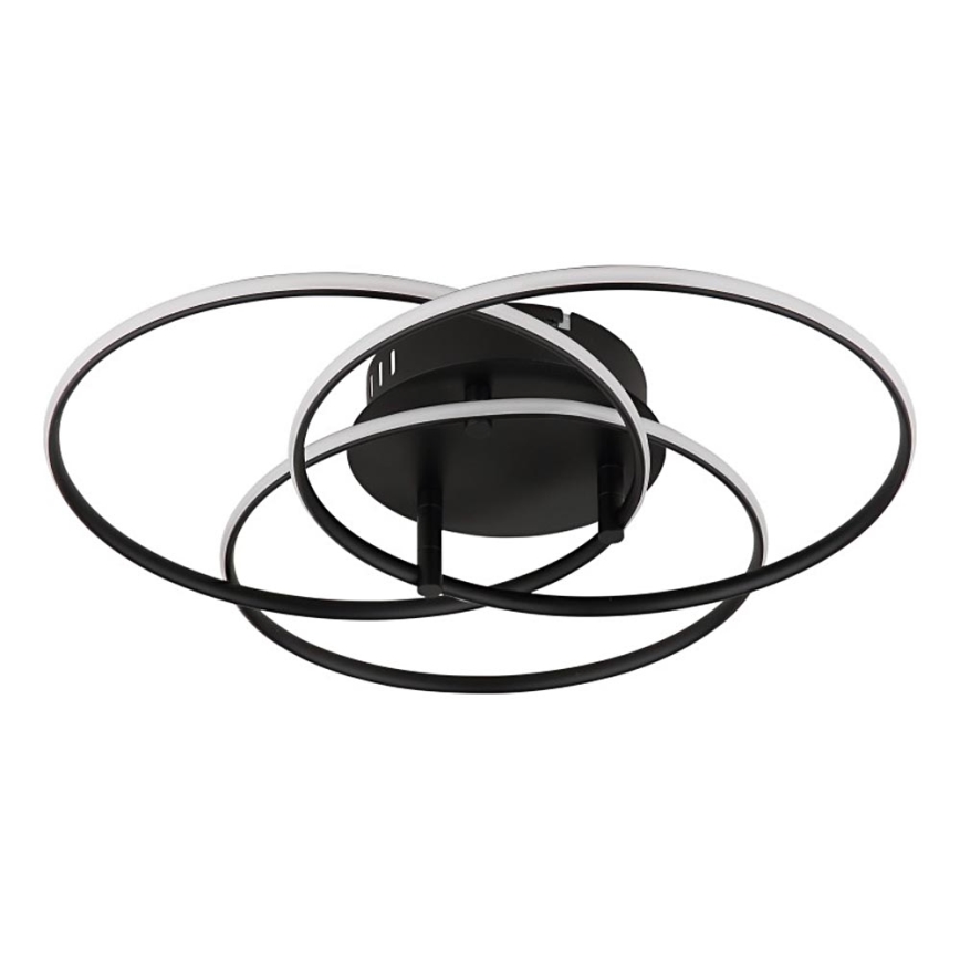 Globo - Plafón LED LED/40W/230V 4000K diá. 45,6 cm negro