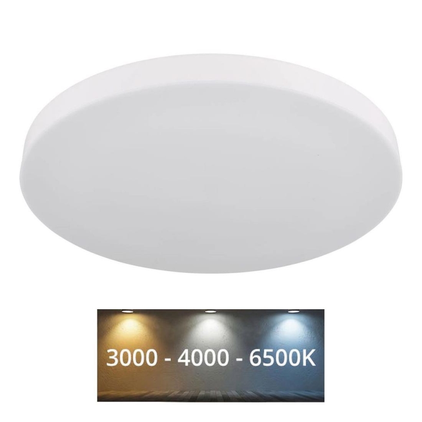 Globo - Plafón LED LED/50W/230V 3000K/4000K/6500K diá. 50 cm blanco