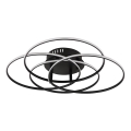 Globo - Plafón LED LED/55W/230V 4000K diá. 51,5 cm negro