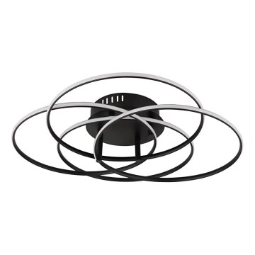 Globo - Plafón LED LED/55W/230V 4000K diá. 51,5 cm negro