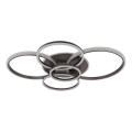 Globo - Plafón LED LED/70W/230V 3000K 88x110 cm antracita