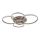 Globo - Plafón LED LED/70W/230V 3000K 88x110 cm beige