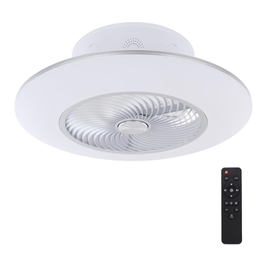 Globo - Plafón LED regulable con ventilador LED/40W/230V 3000-6000K + mando a distancia