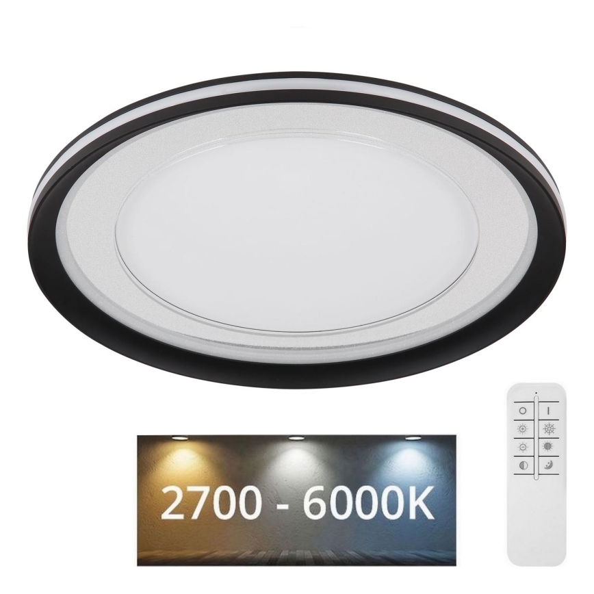 Globo - Plafón LED regulable LED/24W/230V 2700-6000K + control remoto