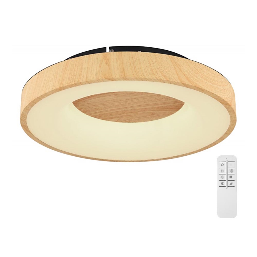 Globo - Plafón LED regulable LED/30W/230V + mando a distancia