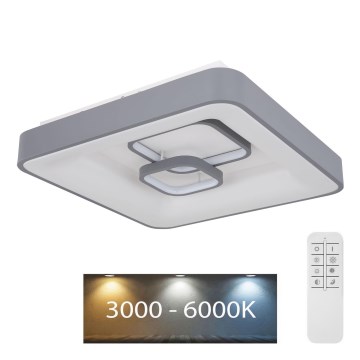 Globo - Plafón LED regulable LED/50W/230V 3000-6000K + control remoto